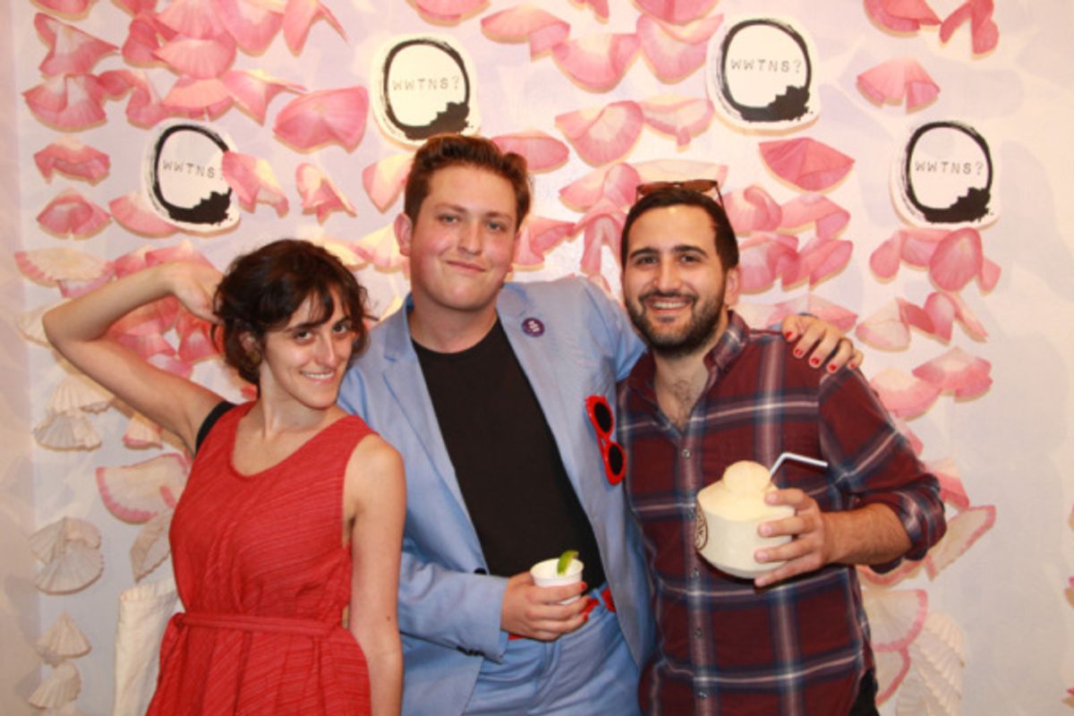 (L-R) Alley Horn, Constantine Koumoussis and James Clements | photo by Joe Pietropaolo (c) WWTNS at 